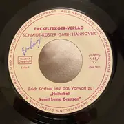 7inch Vinyl Single - Erich Kästner - Liest Das Vorwort Zu 'Heiterkeit Kennt Keine Grenzen'