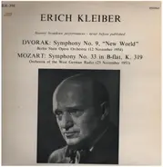 Erich Kleiber - Historic Broadcast Performances: Dvorak Symph.No.9, Mozart Symph.No.33