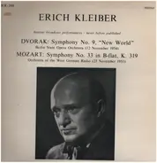 Erich Kleiber - Historic Broadcast Performances: Dvorak Symph.No.9, Mozart Symph.No.33