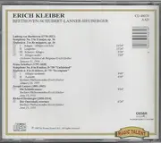 CD - Beethoven / Schubert / Lanner / Heuberger - Erich Kleiber : Beethoven - Schubert - Lanner - Heuberger