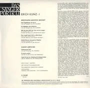 10'' - Erich Kunz - Das Sängerporträt I - singt Mozart & Lortzing