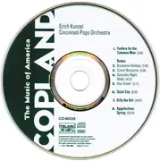 CD - Erich Kunzel , Cincinnati Pops Orchestra - Aaron Copland: The Music Of America