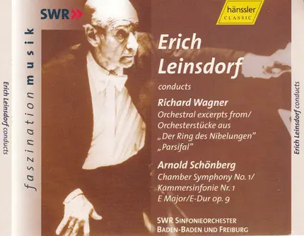 Wagner / Schoenberg - Richard Wagner, Orchestral Excerpts From "Der Ring Der Nibelungen", "Parsifal" / Arnold Schönberg,
