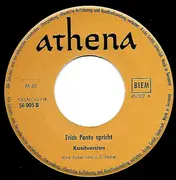 7inch Vinyl Single - Erich Ponto , Hans Christian Andersen , Johann Peter Hebel - Erich Ponto Spricht - Es Ist Ganz Gewiss / Kanitverstan - Mono