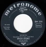7inch Vinyl Single - Erich Storz Und Die Lustigen Volksmusikanten - Auf Die Wildbahn Bin Ich Gegangen / Monika