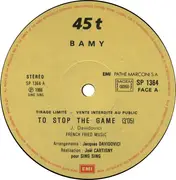 12inch Vinyl Single - Erick Bamy - To Stop The Game
