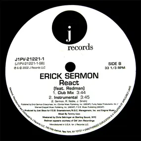 Erick Sermon Featuring Redman - React