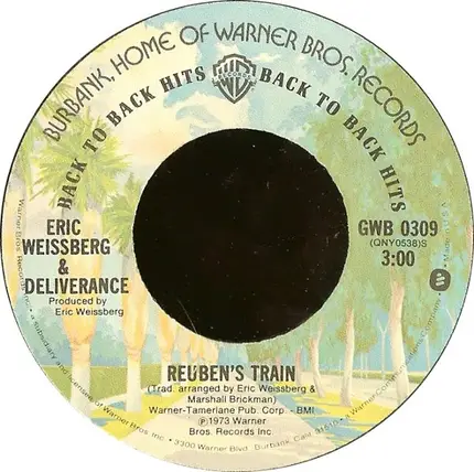 Eric Weissberg - Dueling Banjos / Reuben's Train