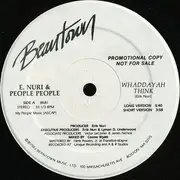 12inch Vinyl Single - Erik Nuri & People People - Whaddayah Think / Think About It