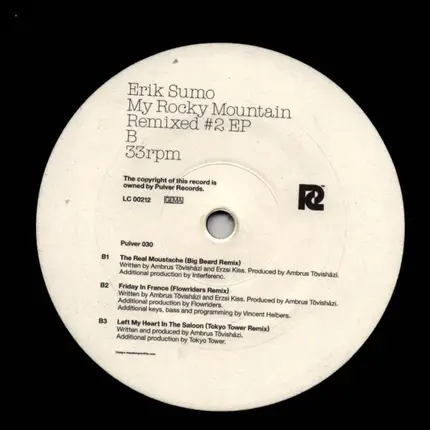 Erik Sumo - My Rocky Mountain Remixed #2
