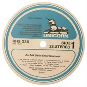 LP - Satie - An Erik Satie Entertainment (Songs And Piano Music With Meriel & Peter Dickinson)