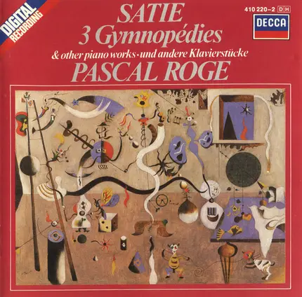 Satie - 3 Gymnopédies & Other Piano Works