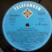 LP - Erik Satie - Frühe Klavierwerke Vol. 1 (Reinbert de Leeuw)