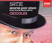 Double CD - Erik Satie , Aldo Ciccolini - Œuvres Pour Piano = Piano Works = Klavierwerke - Fatbox, Booklet