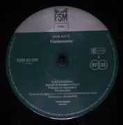 Double LP - Erik Satie , Frank Glazer - Sämtliche Klavierwerke (Für Soloklavier)