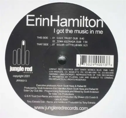 Erin Hamilton - I Got The Music In Me