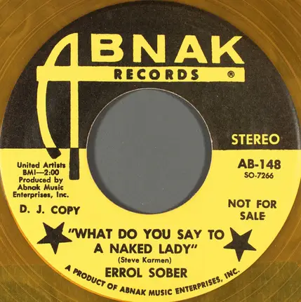 Errol Sober - What Do You Say To A Naked Lady