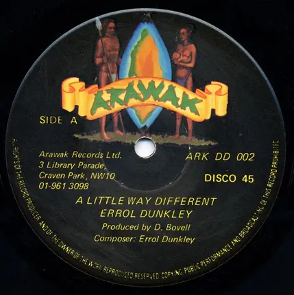Errol Dunkley - A Little Way Different