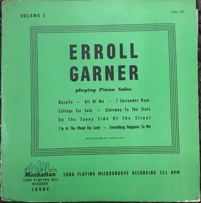 Erroll Garner - Playing Piano Solos Volume 2