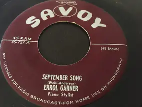 Erroll Garner - September Song