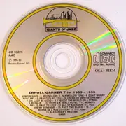 CD - Erroll Garner Trio Featuring Wyatt Ruther , Fats Heard , Specs Powell - Humoresque (1953-1956)