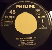 7inch Vinyl Single - Erroll Garner - One World Concert - Vol. 1