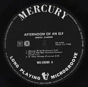 LP - Erroll Garner - Afternoon Of An Elf - Mono