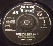 7inch Vinyl Single - Erroll Garner - Close-Up In Swing - Vol. 2 - Black Center Label