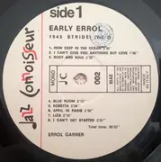 LP - Erroll Garner - Early Erroll - 1945 Stride - Volume Two
