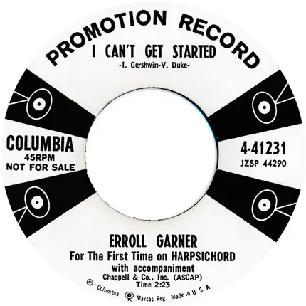 Erroll Garner - Just Blues / I Can't Get Started
