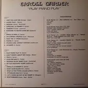 Double LP - Erroll Garner - Play Piano Play