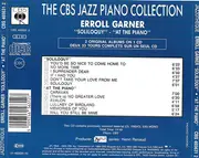 CD - Erroll Garner - 'Soliloquy' - 'At The Piano'