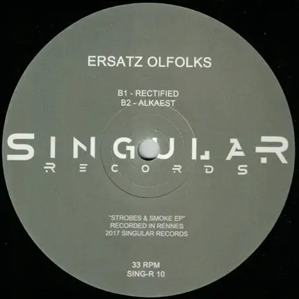 Ersatz Olfolks - Strobes & Smoke EP