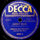 Schellack - Erskine Butterfield And His Blue Boys - Honey Dear / I Was A Fool To Let You Go