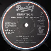 12inch Vinyl Single - Eruption Avec Precious Wilson - I Can't Stand The Rain (Version Accelérée)