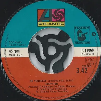 Eruption Featuring Precious Wilson - I Can't Stand The Rain