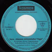 7inch Vinyl Single - Erwin Tretzel - Stimmen Einheimischer Vögel