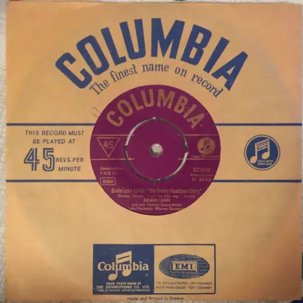 Erwin Lehn Und Sein Südfunk Tanzorchester - Erwin Lehn Spielt: " Die Benny Goodman Story"