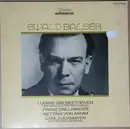 LP - Ewald Balser - Beethoven: Heiligenstädter Testament / Zuckmayer: Des Teufels General - Theatre performance / literature