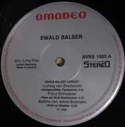LP - Ewald Balser - Beethoven: Heiligenstädter Testament / Zuckmayer: Des Teufels General - Theatre performance / literature