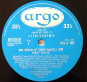 LP - Ewan MacColl & Peggy Seeger - The World Of Ewan MacColl & Peggy Seeger