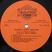 LP - Ewan MacColl With Peggy Seeger - Classic Scots Ballads