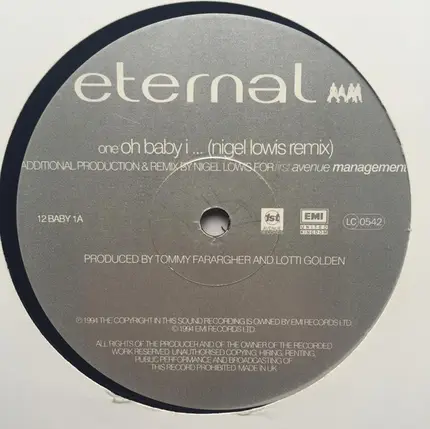 Eternal - Oh Baby I ...