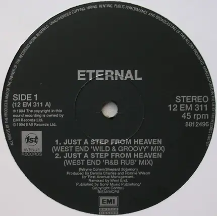 Eternal - Just A Step From Heaven