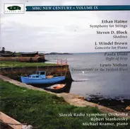 Ethan Haimo / Steven D. Block / J. Windel Brown / Paula Diehl / Lewis Nielson - Symphony For Strings / Shadows / Concerto For Piano / Right Of Way / Crosscurrents On The Vertical