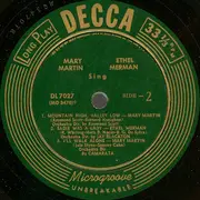 10'' - Ethel Merman And Mary Martin - The Actual Recording Of The Duet From The Ford 50th Anniversary Television Show