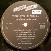 LP - Etron Fou Leloublan - Les Sillons De La Terre