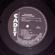 LP - Etta James - Sings For Lovers - OBI + Insert