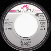 7inch Vinyl Single - Etta Scollo - Mr. Love  (Chi Ha Ucciso)