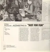 LP - Etting, Neueling Jazzmeeting '81 - Just For Fun - Das Kleine Jazzkonzert Vol. 2